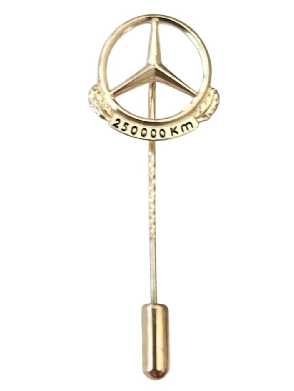 Mercedes-Benz 835 Silver Vermeil 250,000 Km Stick Lapel Pin, J35 - Picture 7 of 7